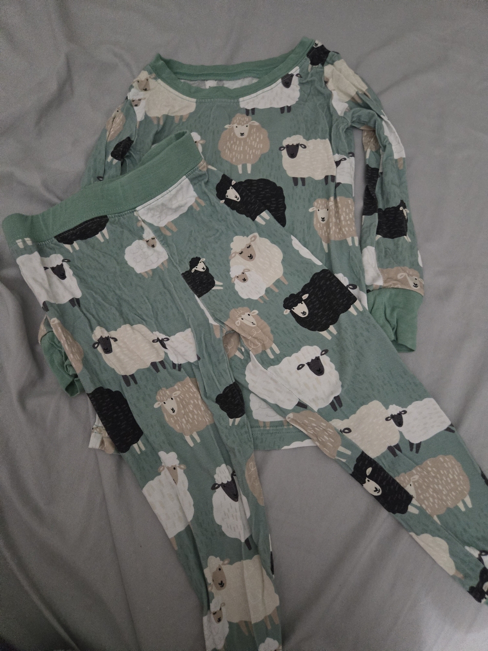Little Sleepies Little Sheepies 2 Pc Long Sleeved Pajama Set
